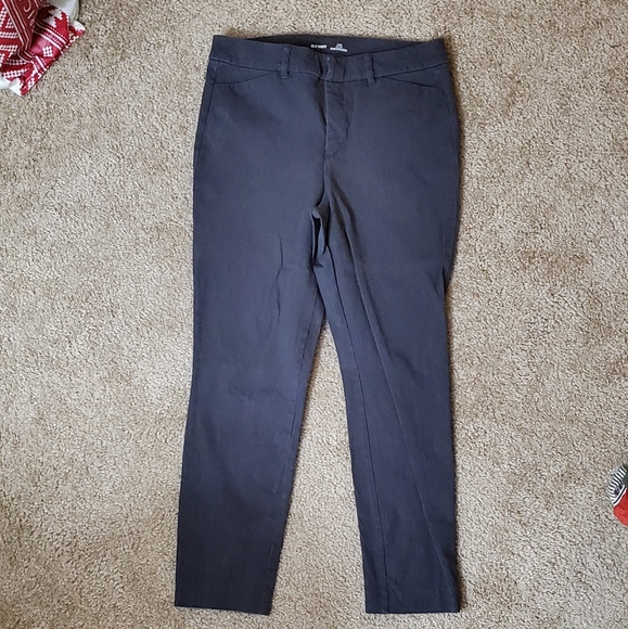 Old Navy Charcoal Dress Pants - Picture 1 of 2